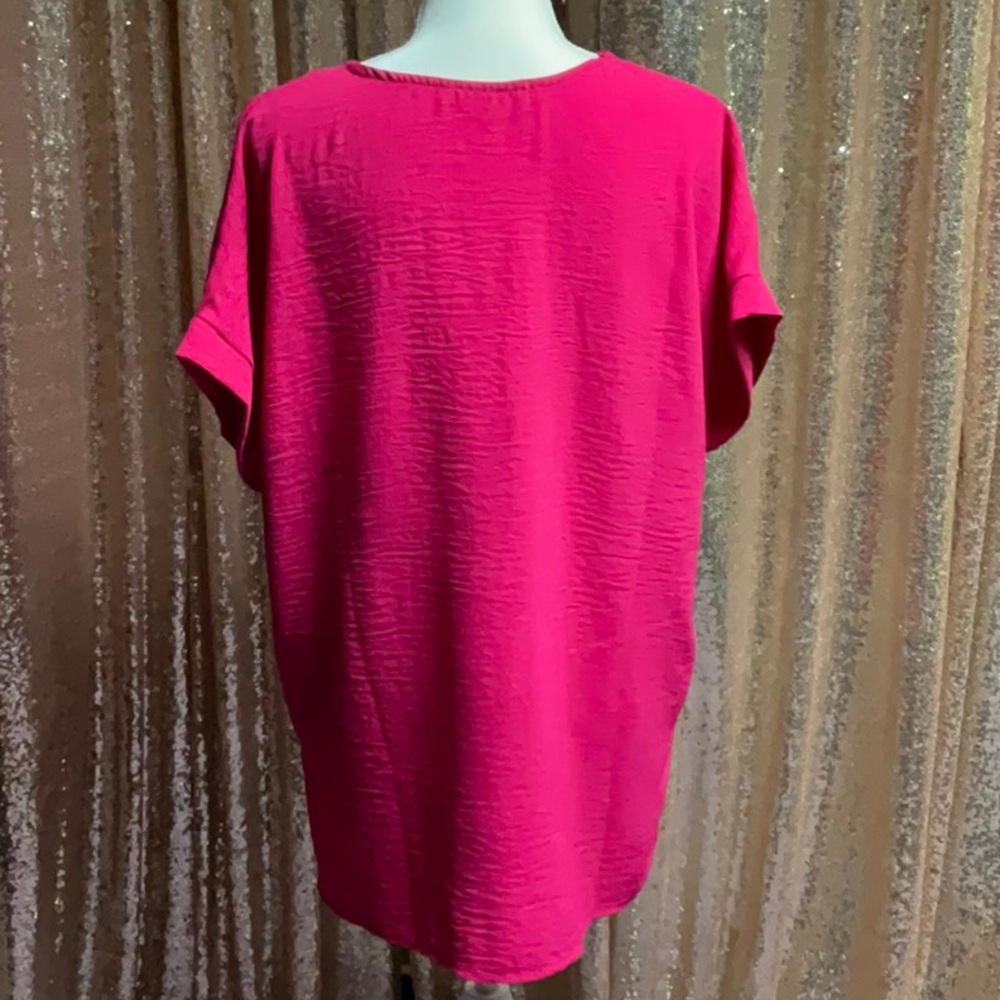 Pink Neon Dreams Dressy Tee - Picture 7 of 9